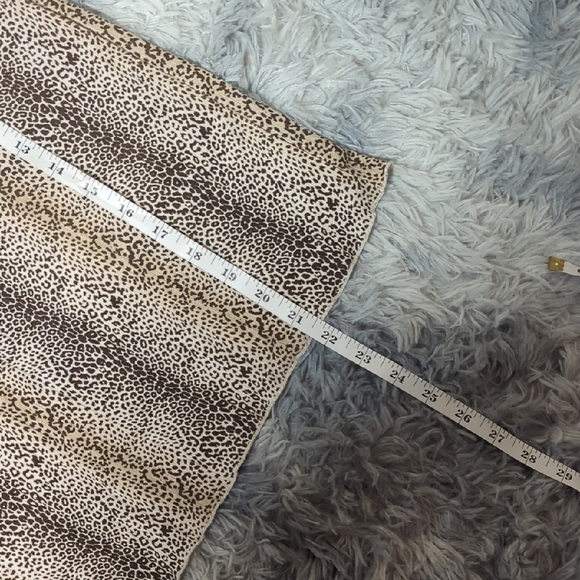 NWT Chaser Leopard Print Quarter Zip Long Sleeve Top SZ Small - Picture 9 of 9